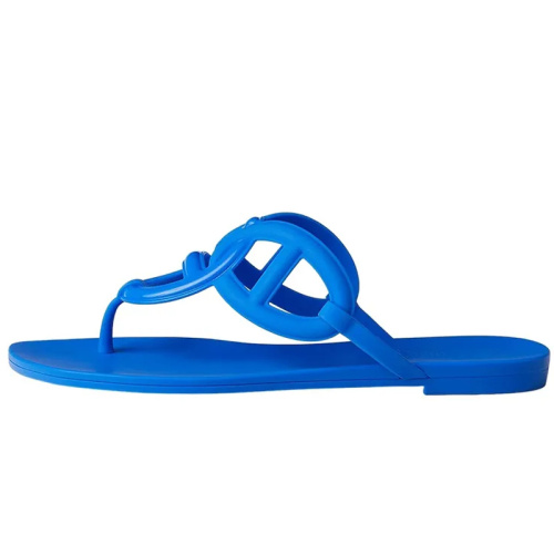 Синие резиновые шлёпанцы Egerie