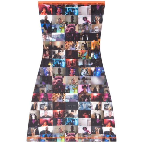 Платье-бандо с принтом Livestream D-Platin