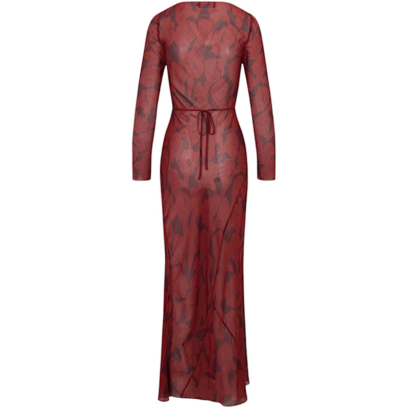 Шёлковое платье The Inka in Calla Lily