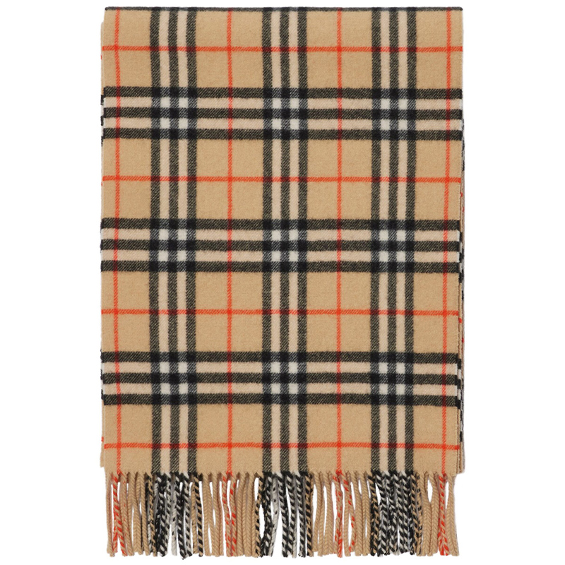 Кашемировый шарф в клетку Vintage Check