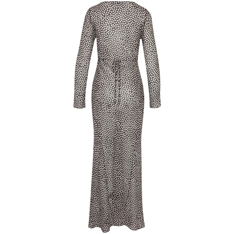 Шёлковое платье в горошек The Inka in Full Moon