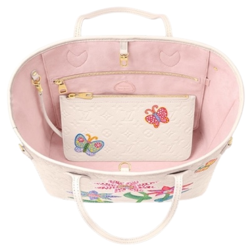 Сумка-тоут Neverfull MM Quartz из коллекции Yayoi Kusama