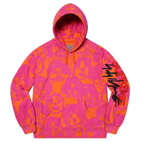 Оранжевое худи Supreme x Yohji Yamamoto