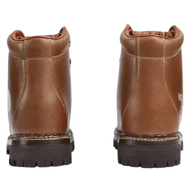 THE NORTH FACE x GUCCI Коричневые кожаные ботинки