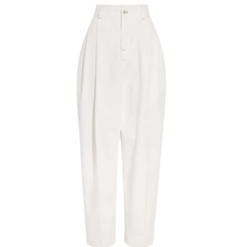 Белые джинсы с завышенной талией Le de-Nîmes Curzio