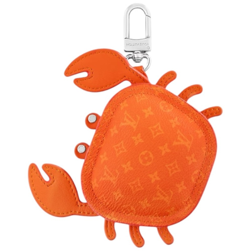 Оранжевый брелок-кошелек в виде краба LV Crab