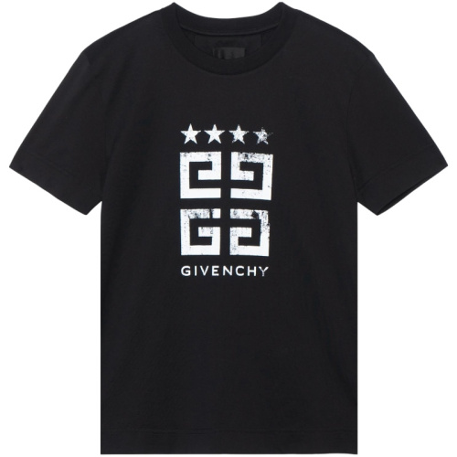 Чёрная футболка 4G Stars облегающего кроя из хлопка 