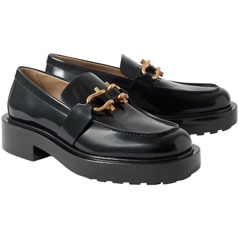 Чёрные лоферы Monsieur Chunky