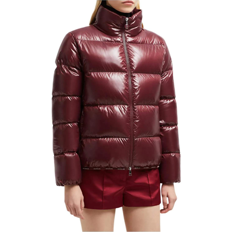 Бордовая куртка-пуховик Abbadia