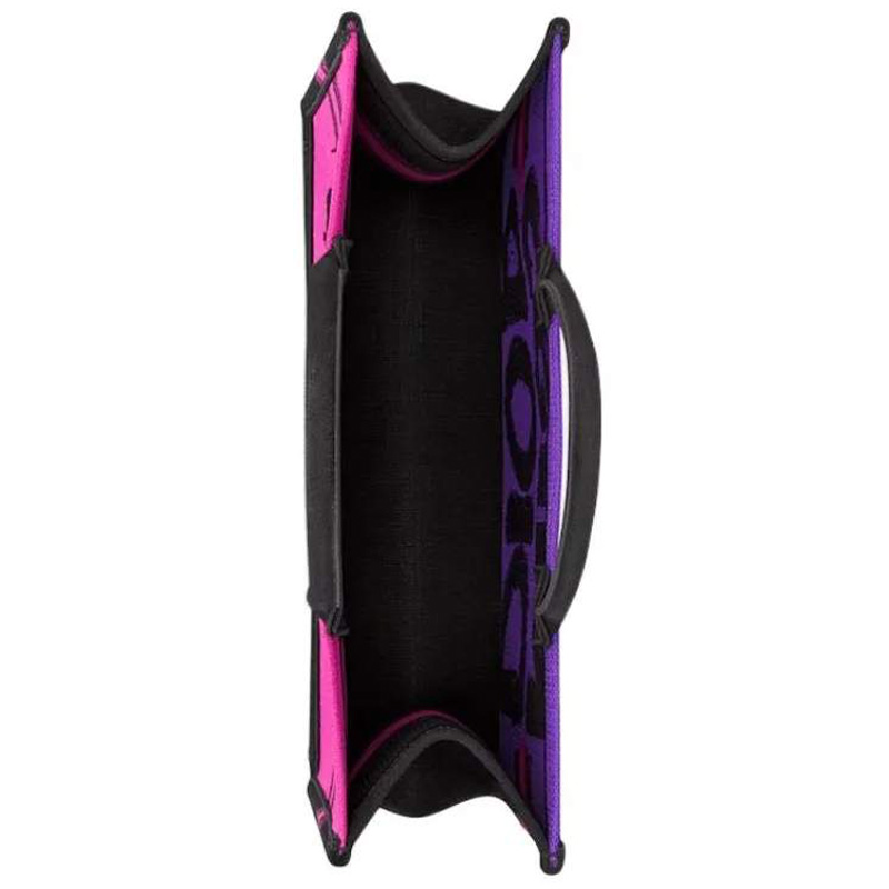 Розовая сумка-тоут BookTote Miss Dior Graffiti large