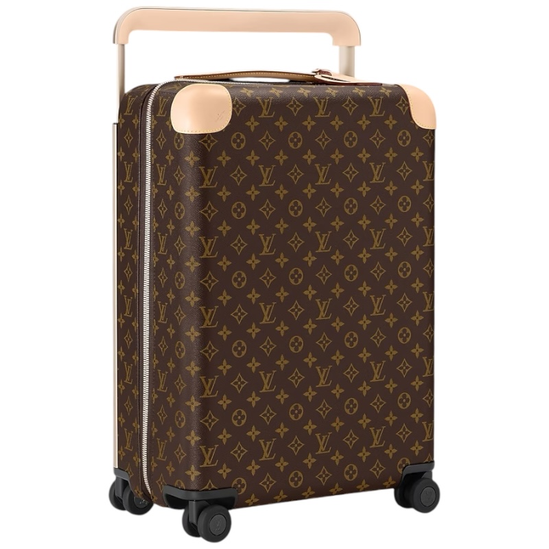 Кожаный чемодан на колёсах канва Monogram Horizon 55