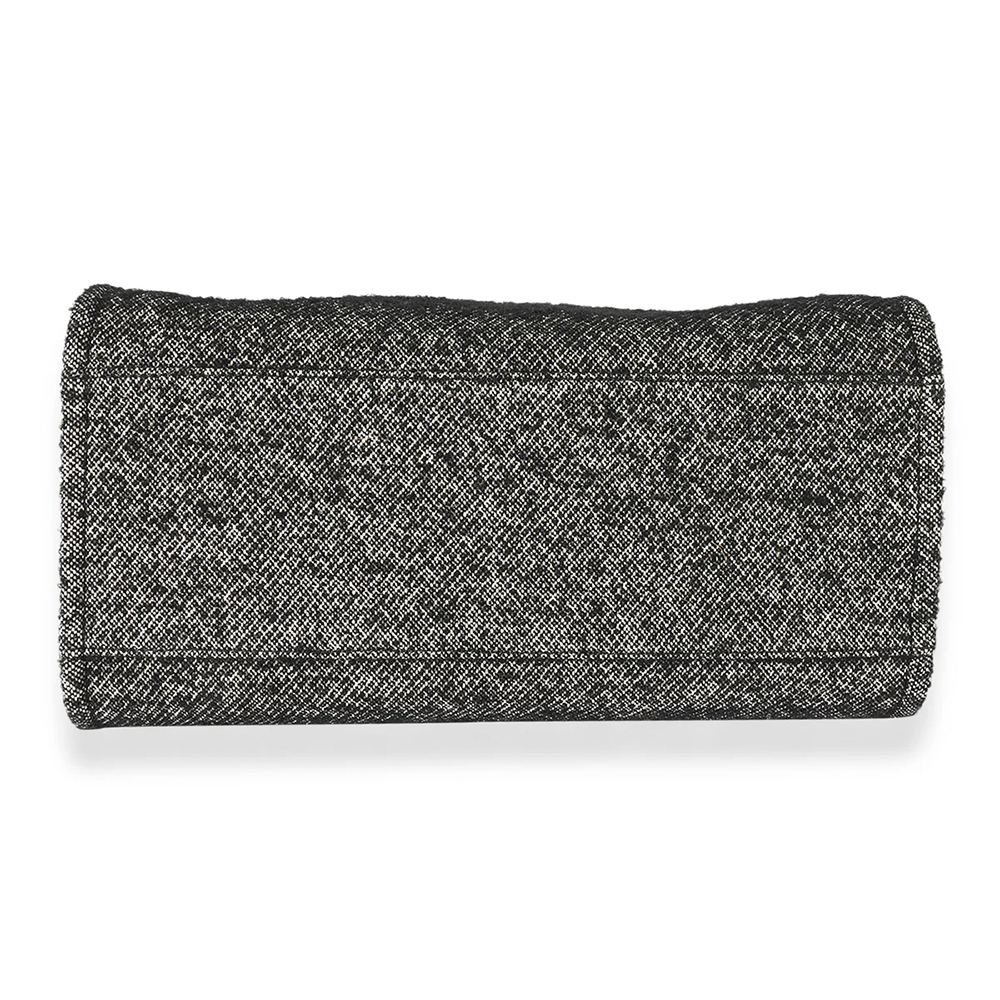 Чёрная сумка-тоут CHANEL Deauville среднего размера