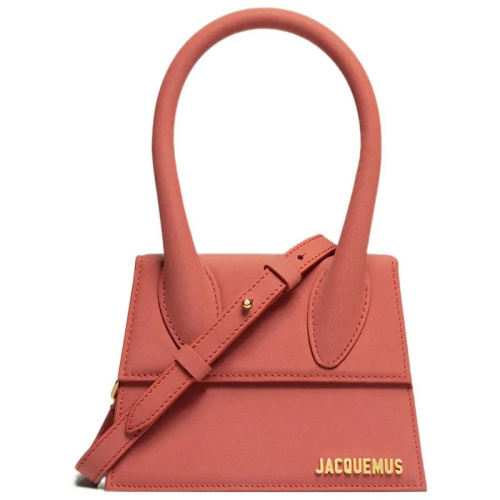 Матовая кирпично-красная мини-сумка Le Chiquito Noeud