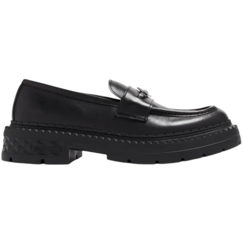 Чёрные лоферы Marlow Diamond