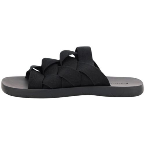 Эластичные шлепанцы Intreccio, чёрный цвет