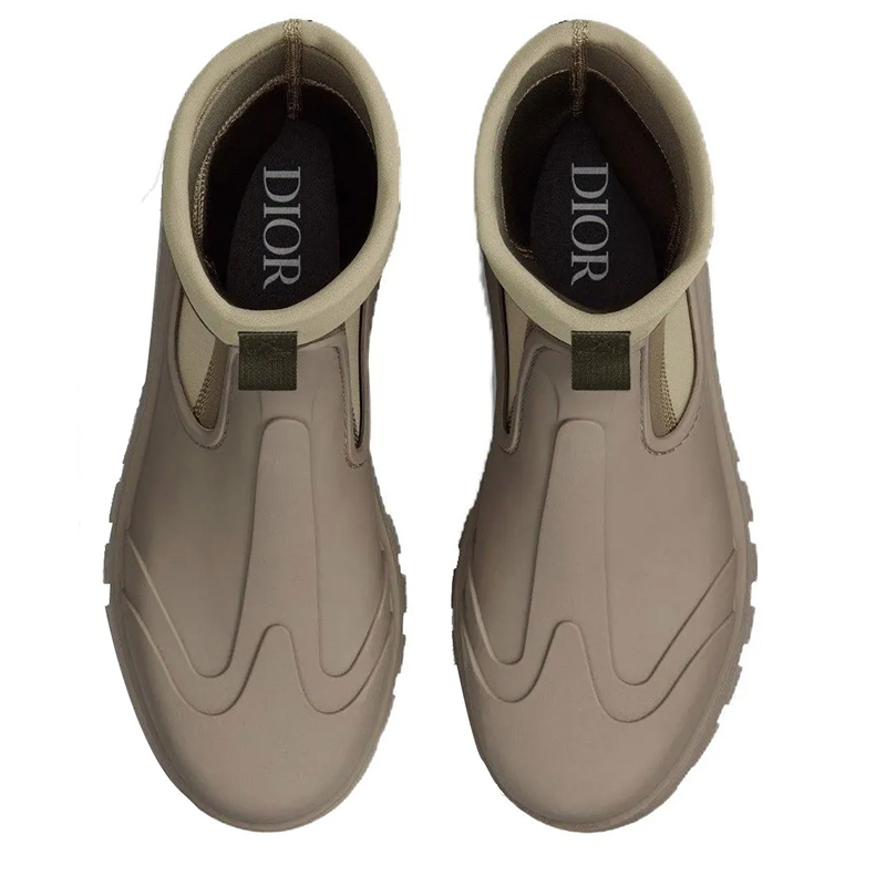 Мужские ботильоны с логотипом Garden хаки