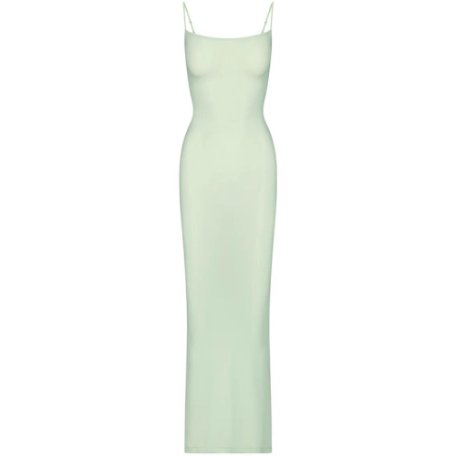 Длинное платье SOFT LOUNGE SLIP DRESS HONEYDEW