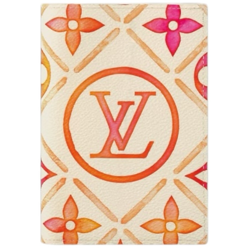 Обложка для паспорта LV By The Pool Coral