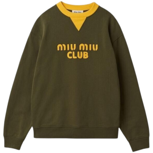 Толстовка из хлопкового флиса с вышитым логотипом