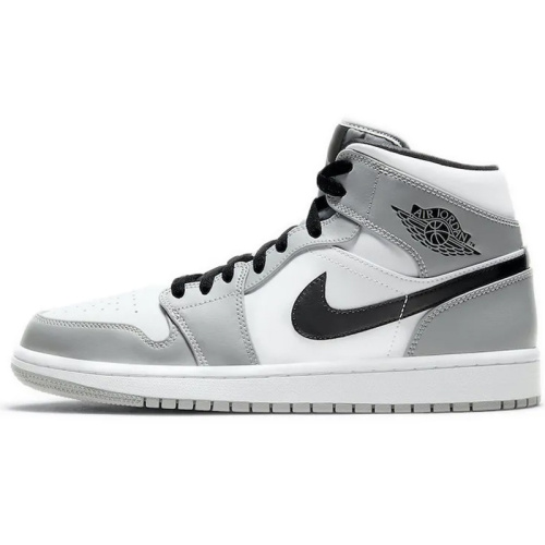 Кроссовки Air Jordan 1 Mid 'Light Smoke Grey'