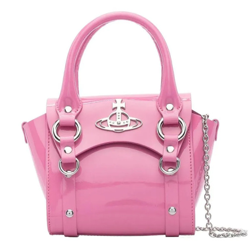 Сумка через плечо Vivienne Westwood Betty розовая