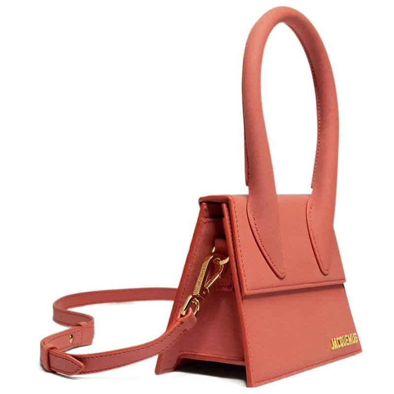 Матовая кирпично-красная мини-сумка Le Chiquito Noeud