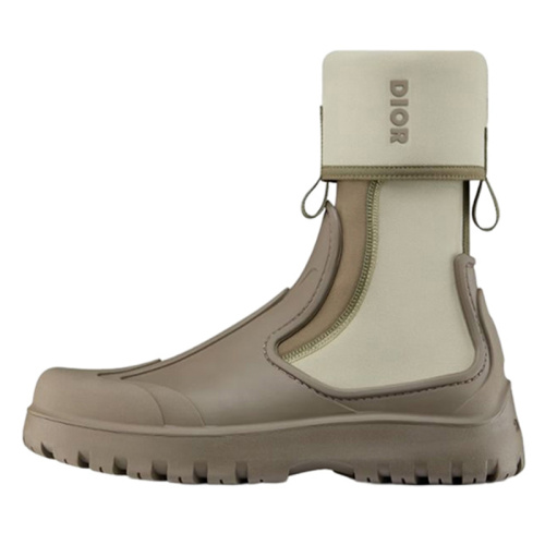 Мужские ботильоны с логотипом Garden хаки