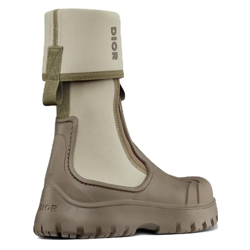 Мужские ботильоны с логотипом Garden хаки