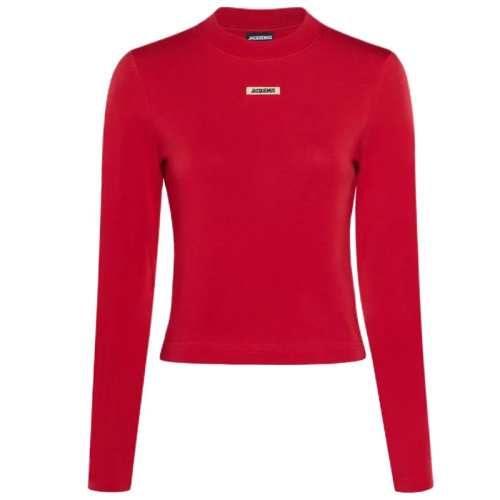 Красный лонгслив Le Gros Grain