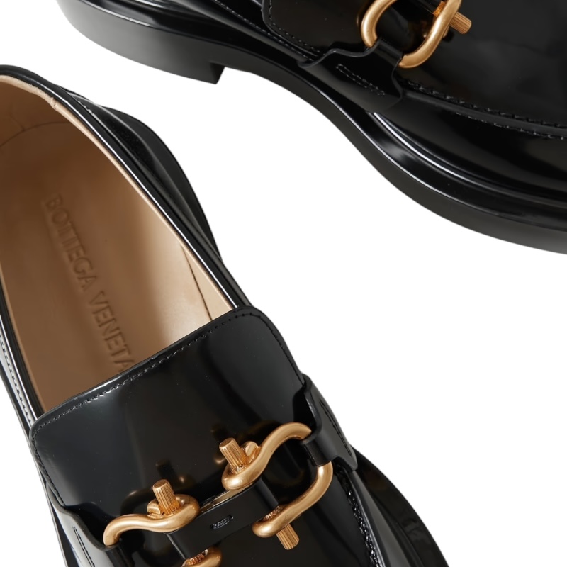 Чёрные лоферы Monsieur Chunky