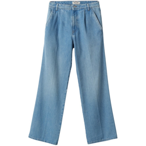 Прямые джинсы цвет Синий сапфир 