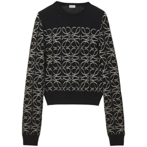 Чёрный джемпер с логотипом Anagram Devore