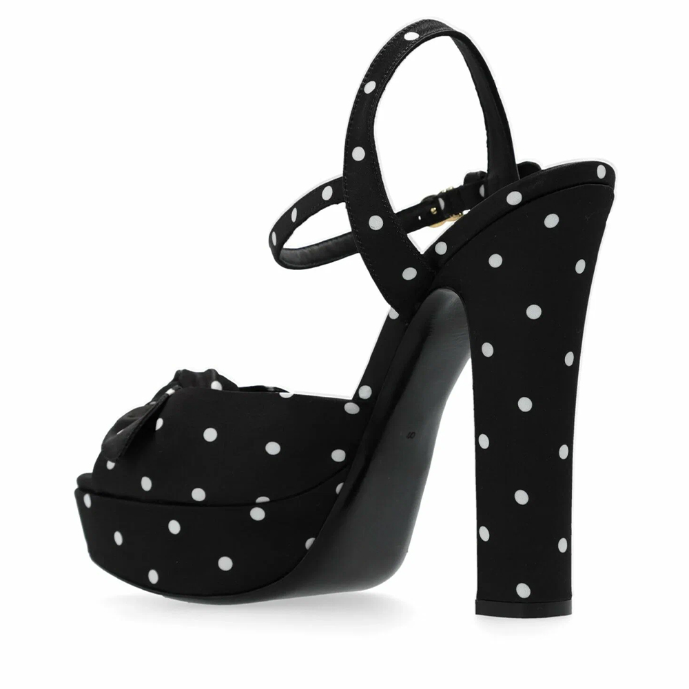 Босоножки в горошек DOLCE & GABBANA