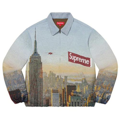  Куртка Supreme Week 12 Aerial Tapestry Harrington