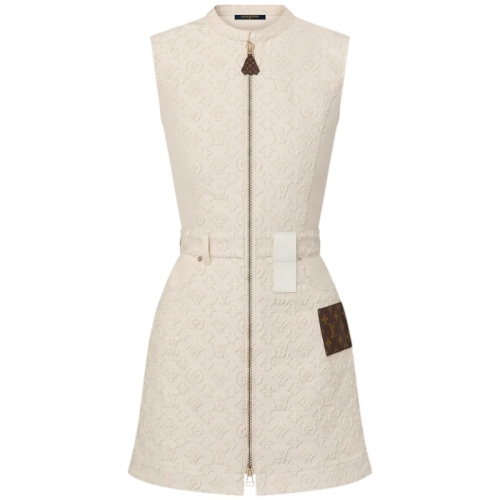 Платье на молнии Monogram Fil Coupé