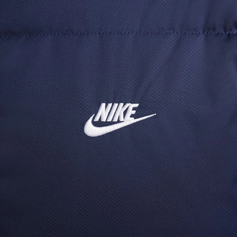 Тёмно-синяя куртка-пуховик Nike Sportswear Club Primaloft