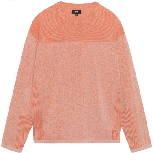 Персиковый джемпер с логотипом на спине FW23