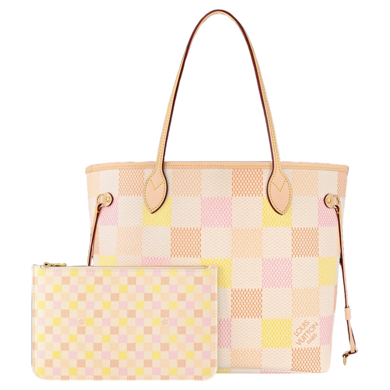 Сумка-тоут Neverfull MM Damier Canvas 