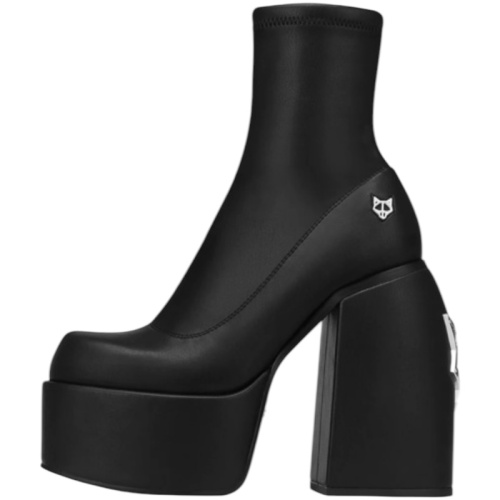 Чёрные ботильоны Sugar Black Stretch