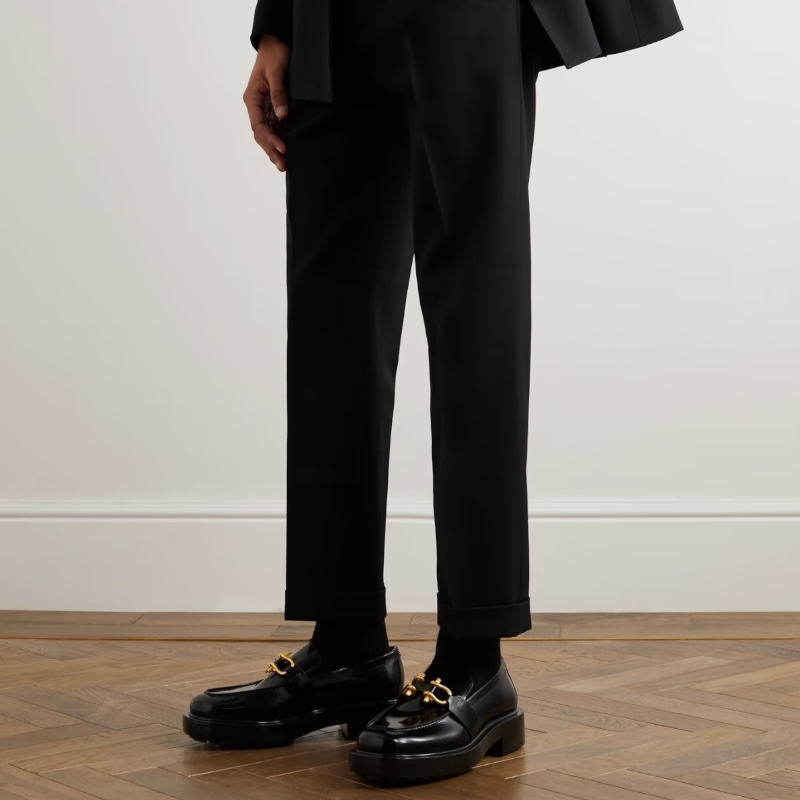 Чёрные лоферы Monsieur Chunky