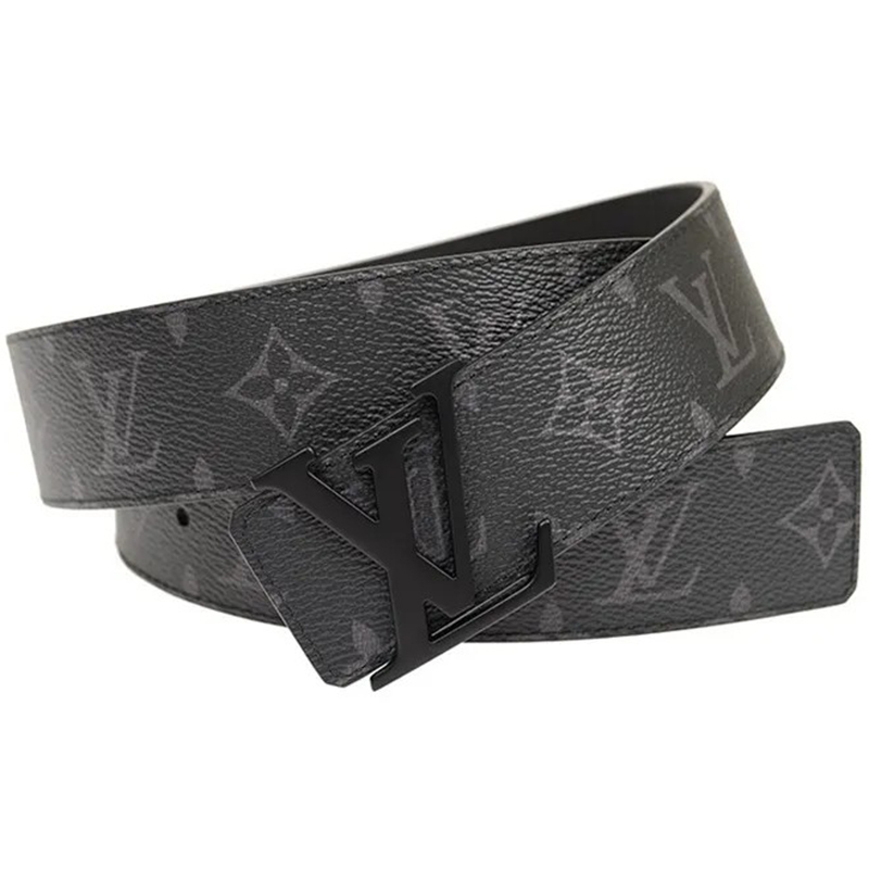 Ремень LV Initiales 40 мм с монограммой