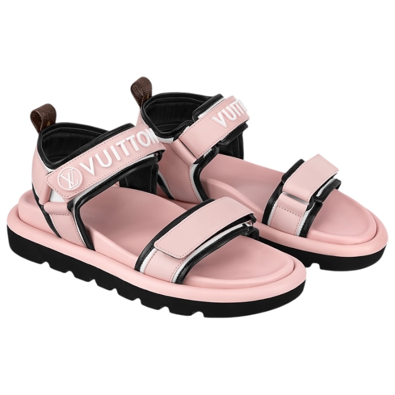 Розовые сандалии на плоской подошве Pool Pillow Comfort