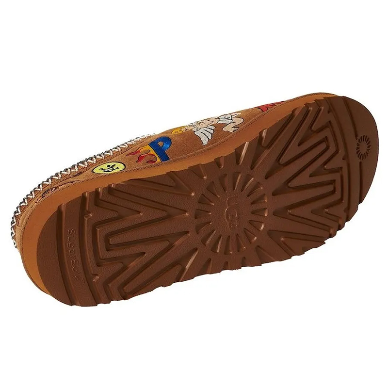 Слиперы Tasman Chestnut Из Коллаборации с Palace