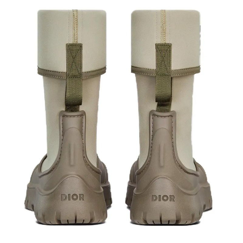 Мужские ботильоны с логотипом Garden хаки