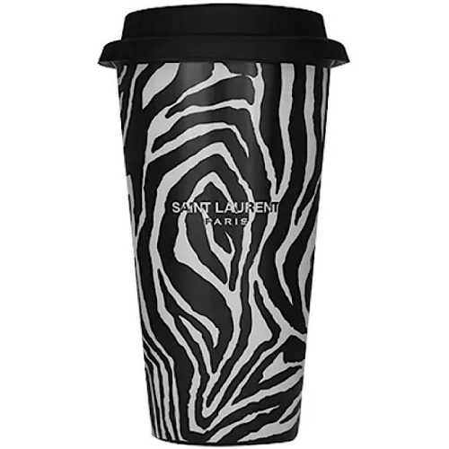 Керамический термостакан с принтом зебры