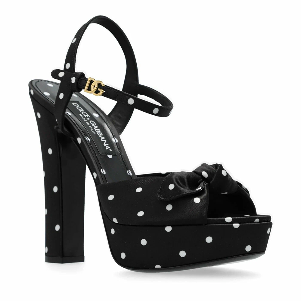 Босоножки в горошек DOLCE & GABBANA