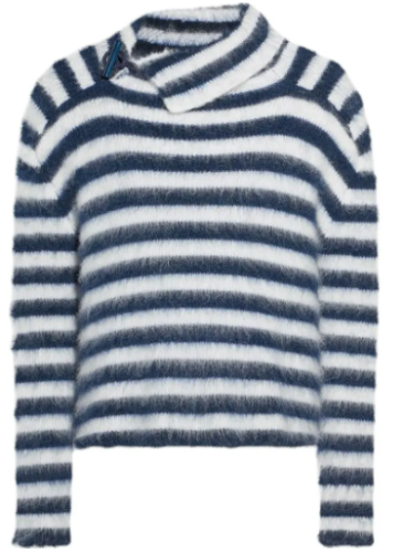 Свитер из мохера в полоску Le Pull Marina