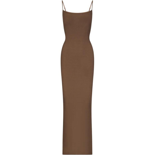 Длинное платье SOFT LOUNGE SLIP DRESS OXIDE