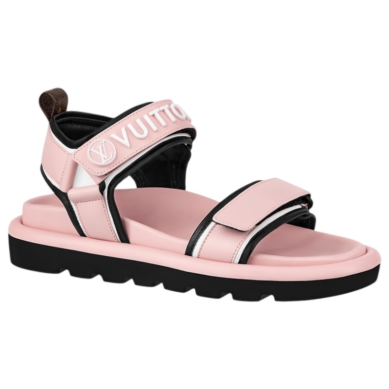 Розовые сандалии на плоской подошве Pool Pillow Comfort