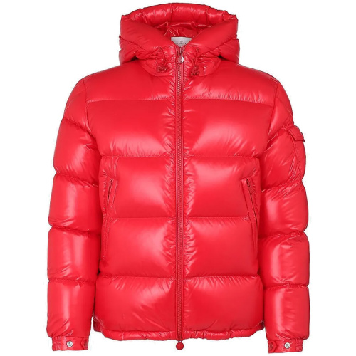 Красный пуховик с капюшоном Ecrins из лакированного нейлона